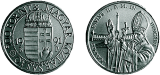 II. János Pál Pápa magyarországi látogatása emlékére - ezüstérme