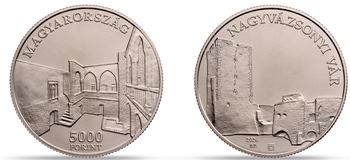 2026. évi Nagyvázsonyi vár színesfém emlékérme