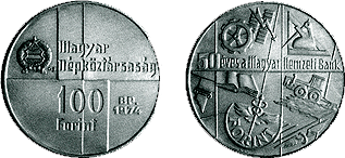 Magyar Nemzeti Bank megalakulásának 50. évfordulója - ezüstérme