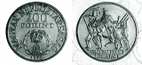 II. Rákóczi Ferenc születésének 300. évfordulója - ezüstérme