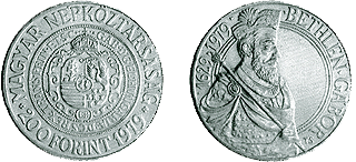 Bethlen Gábor halálának 350. évfordulója - ezüstérme